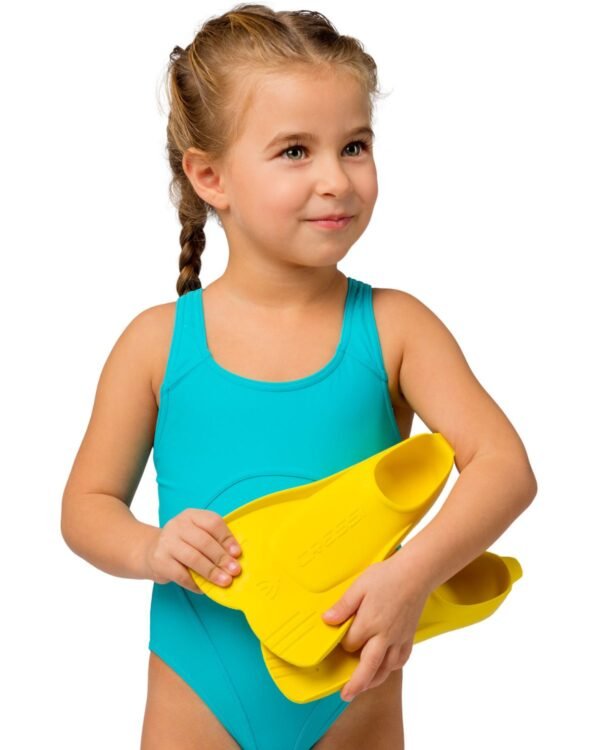 Aletas Cressi Mini Light Naranja | Seguras y Divertidas para Niños - Amarillas - Image 6